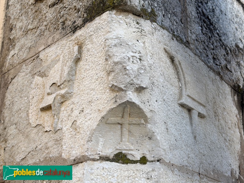 Medinyà - Carrer Pere Roure, 2 (Foto: Albert Esteves, 2026) Medinyà - Carrer Pere Roure, 2