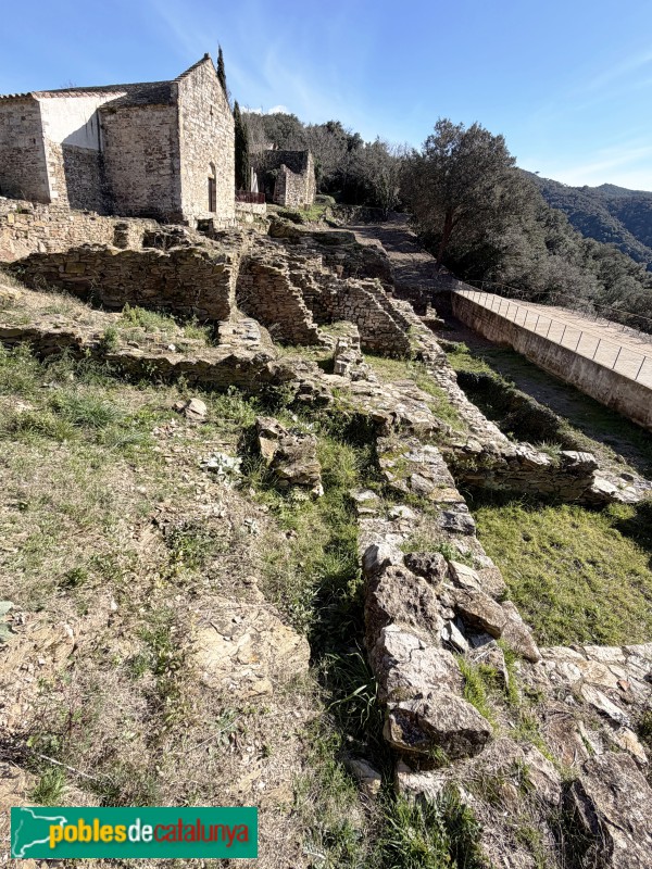 Sant Julià de Ramis - Restes d'un poblat altmedieval (Foto: Albert Esteves, 2026) Sant Julià de Ramis - Restes d'un poblat altmedieval