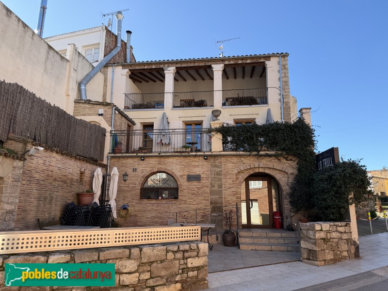 Soses - Cal Massot. Façana posterior