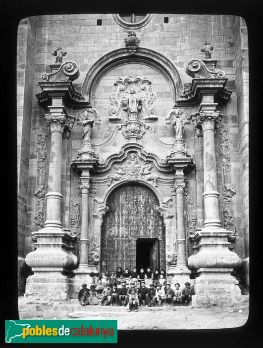 Aitona - Església de Sant Antolí. Poratda