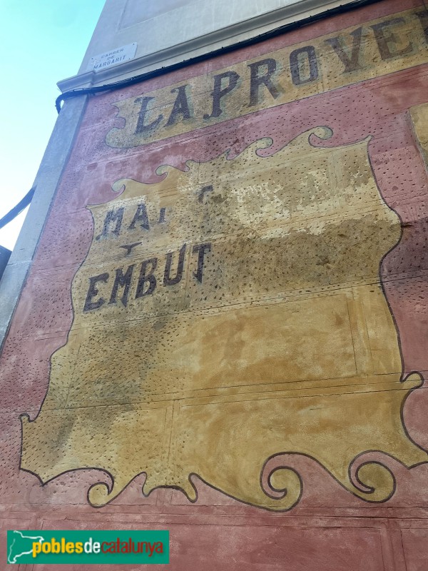 Barcelona - Mural carrer Margarit