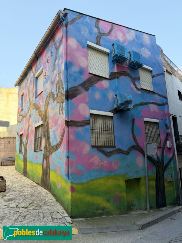 Aitona - Mural de la Casa de l'Arbre