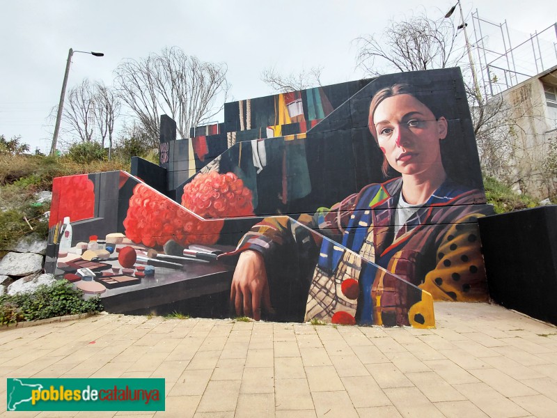 Barcelona - Mural <i>Circ Social</i>