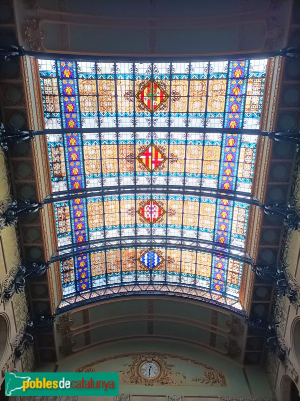 Barcelona - Palau de Justícia. Vestíbul