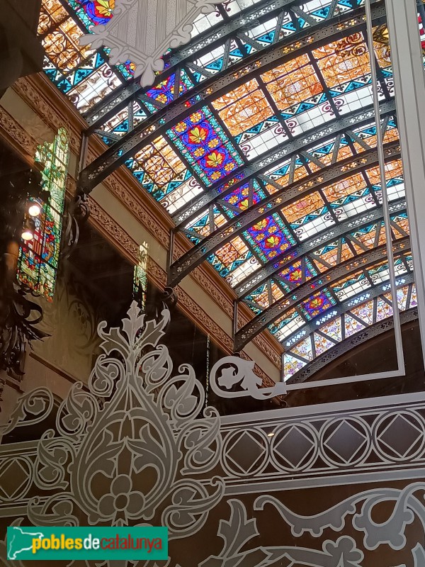 Barcelona - Palau de Justícia. Vestíbul