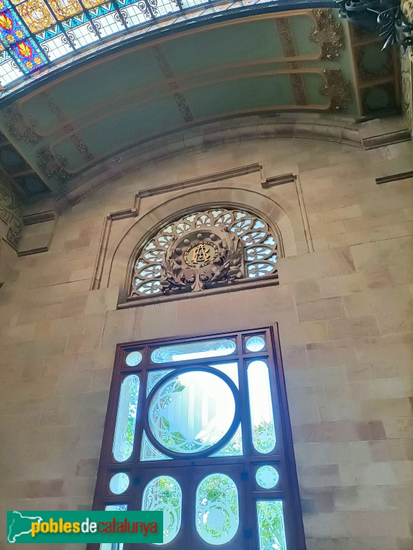 Barcelona - Palau de Justícia. Vestíbul