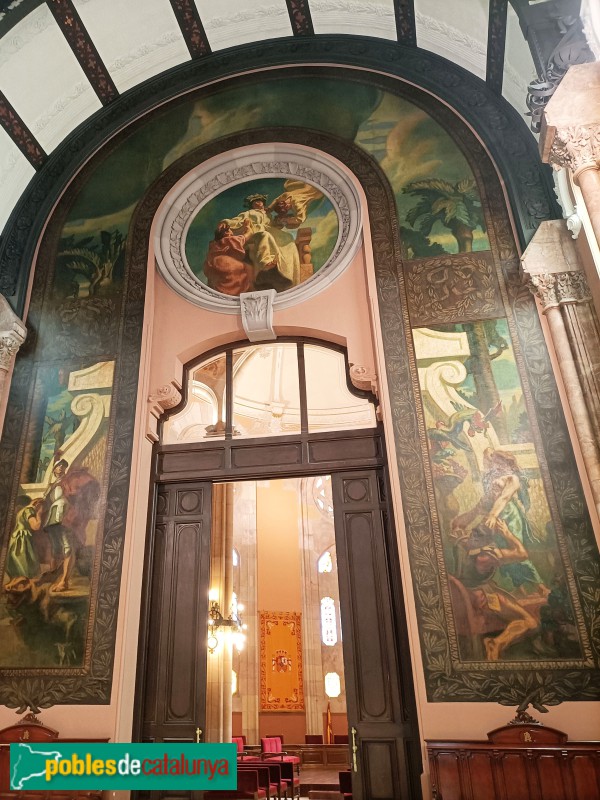 Barcelona - Palau de Justícia. Saló de Passos Perduts