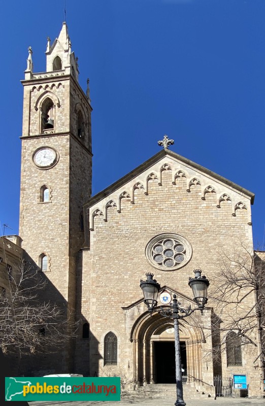 Barcelona - Campanar de l'església de la Concepció, procedent de Sant Miquel