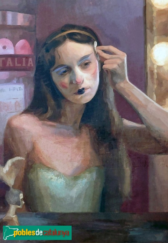 Barcelona - Mural <i>Fi de funció</i>