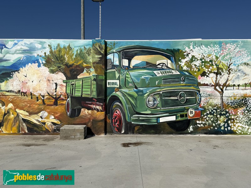 Torre-serona - Mural <i>Transbernal</i>