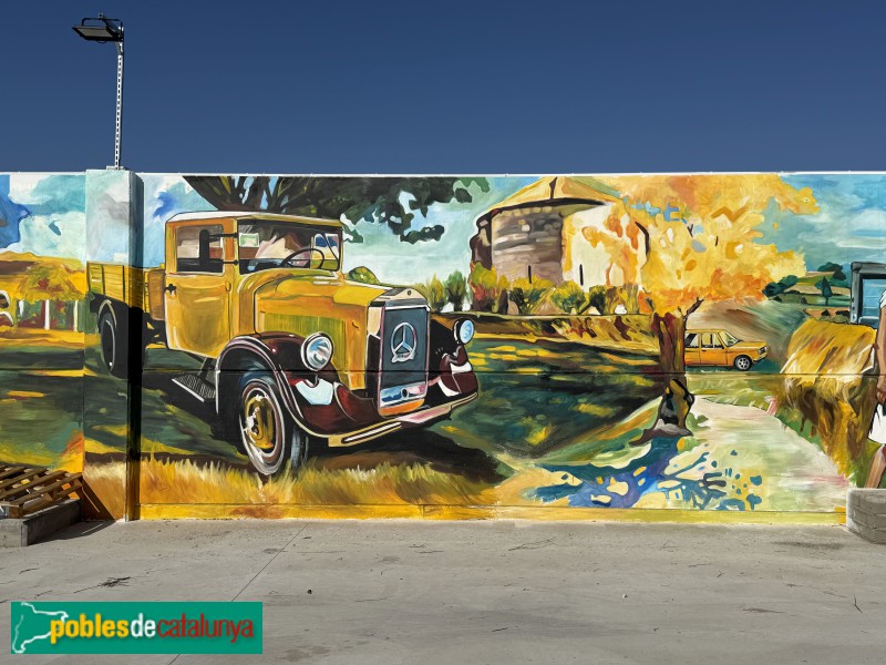 Torre-serona - Mural <i>Transbernal</i>