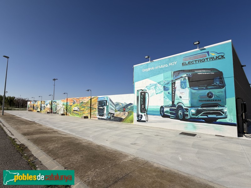 Torre-serona - Mural <i>Transbernal</i>