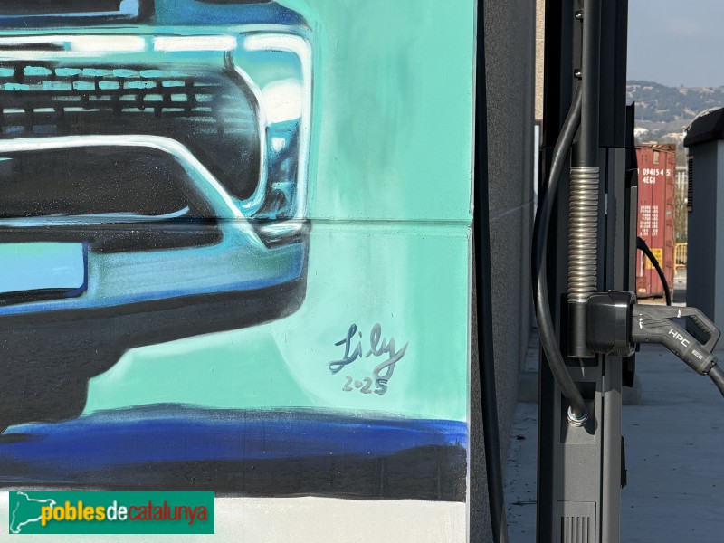 Torre-serona - Mural <i>Transbernal</i>