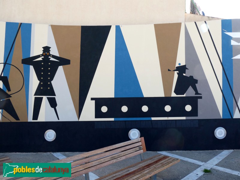 El Masnou - Mural del Bicentenari