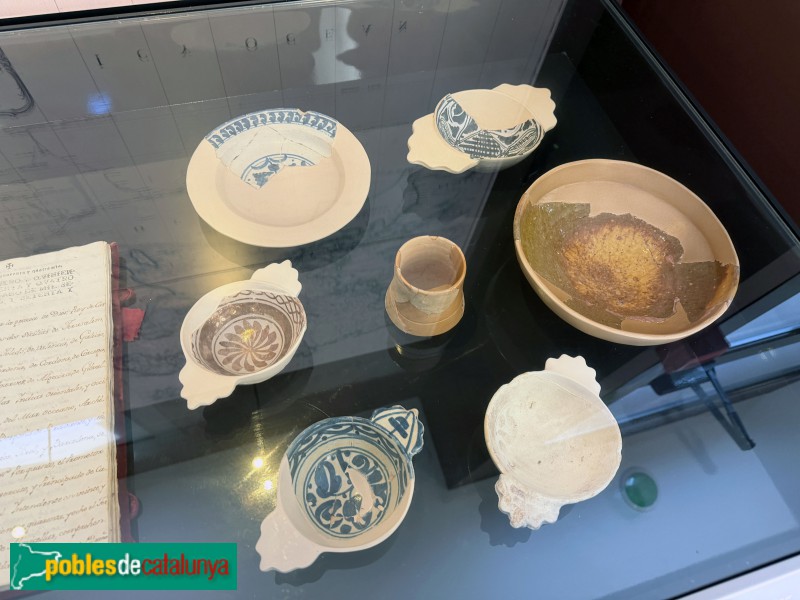 Almacelles - Museu Mas Dordal. Ceràmica procedent del Vilot