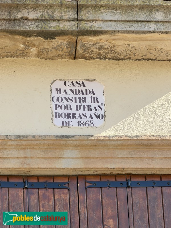 La Portella - Casa Francesc Borràs