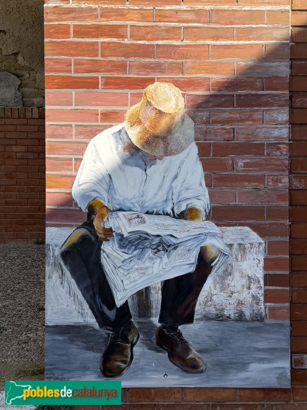 La Portella - Pintura mural