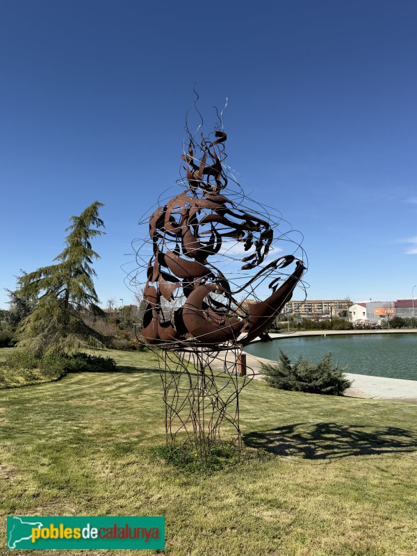 Almacelles - Parc Escultòric ALMA. <i>Supernova</i> (Miguel Ángel González))