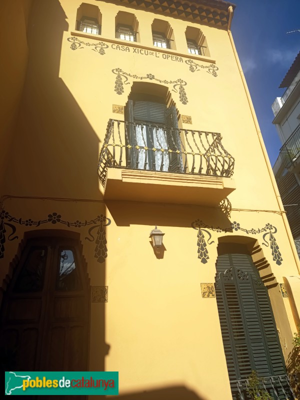 Arenys de Mar - Can Xicu de l'Òpera