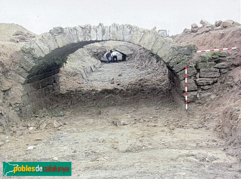 Alcoletge - Pont de la Séquia de Fontanet al lloc original