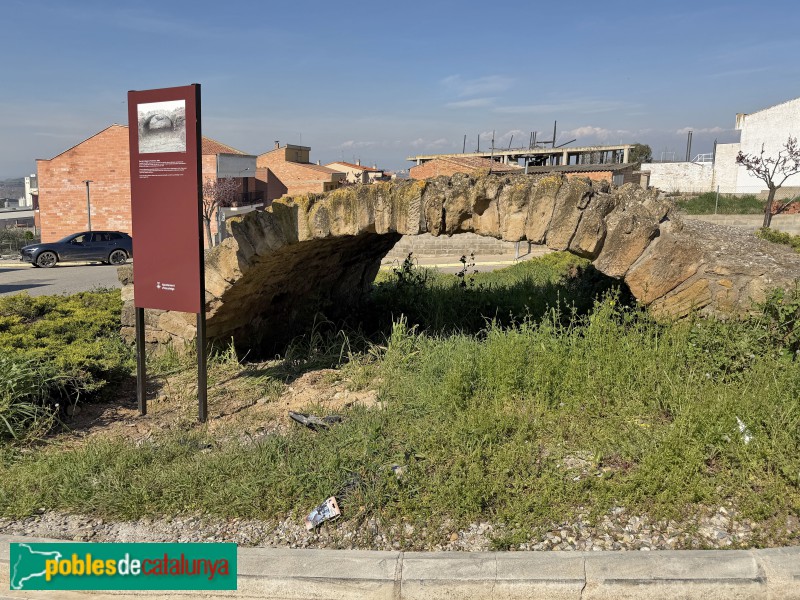 Alcoletge - Pont de la Séquia de Fontanet