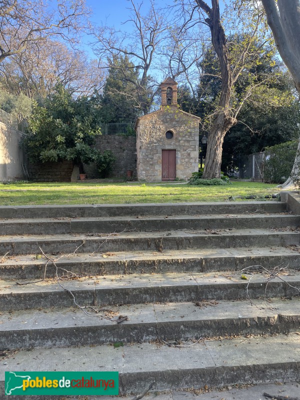 Barcelona - Montjuïc. Ermita de Santa Madrona