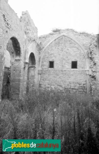 Vilanova de la Barca - Església Vella, abans de la restauració