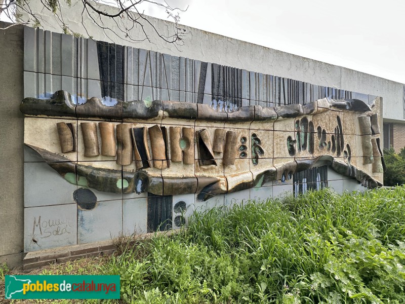 Les Borges Blanques - Mosaic de l'Àrea de les Garrigues de l'AP-2