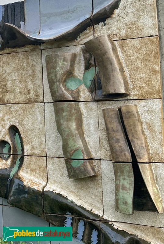 Les Borges Blanques - Mosaic de l'Àrea de les Garrigues de l'AP-2