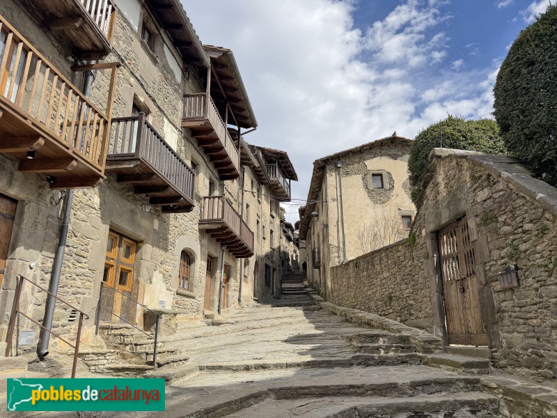 Foto de Rupit - Carrer del Fossar