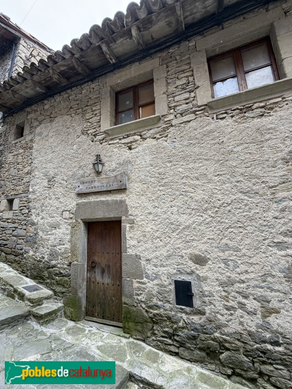 Rupit - Carrer del Fossar, 10 -Centre parroquial, 1786-