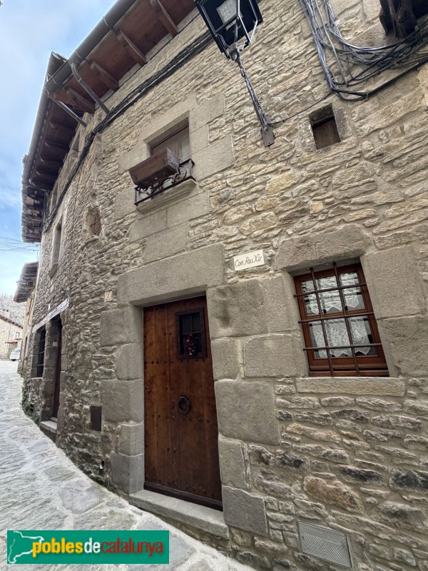 Rupit - Carrer del Fossar, 20 -Can Pau Xic,1616-