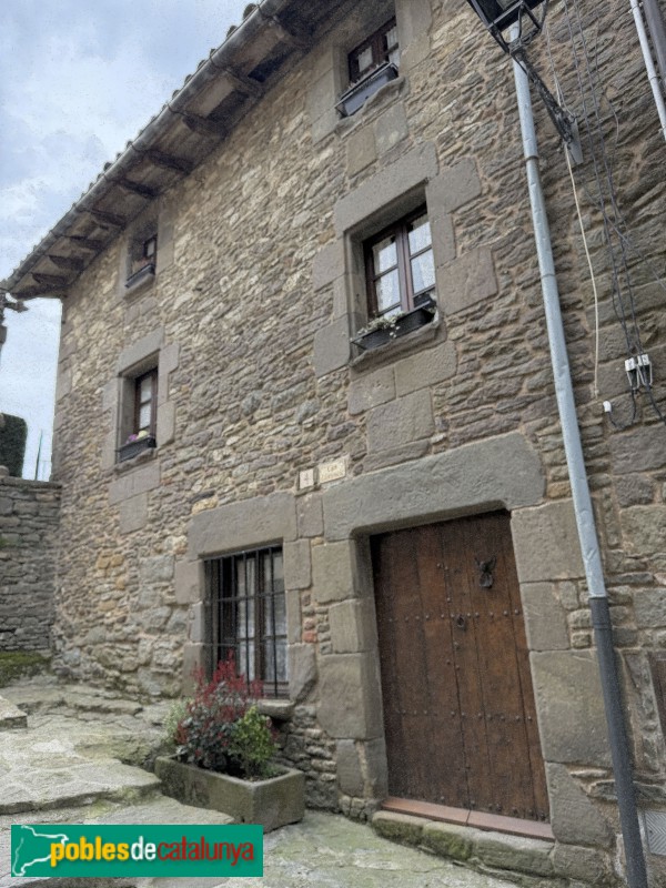 Rupit - Carrer del Fossar, 4 -Can Llorencic, 1658-