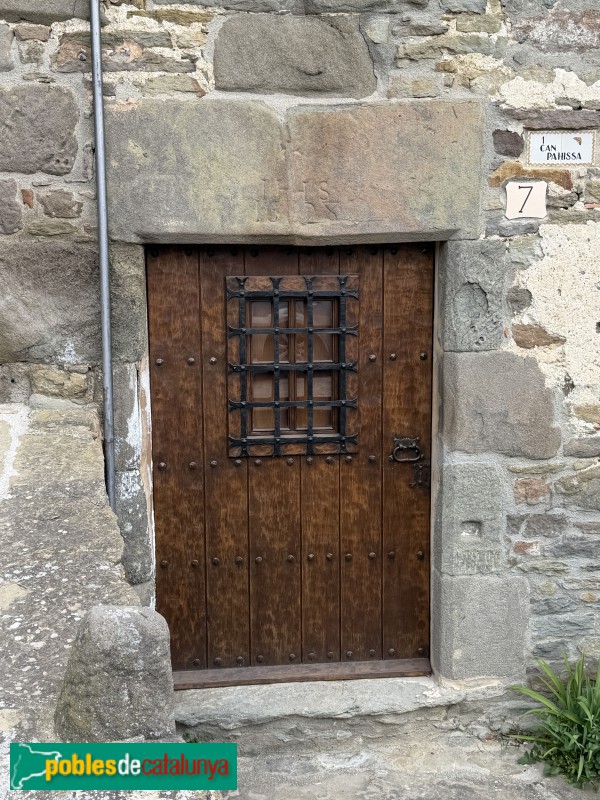 Rupit - Plaça dels Cavallers