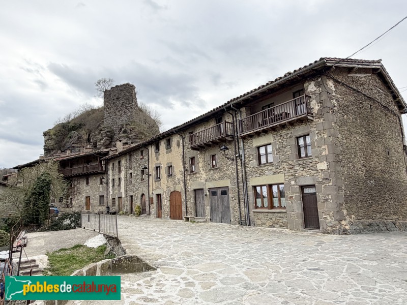 Rupit - Carrer del Coll del Castell