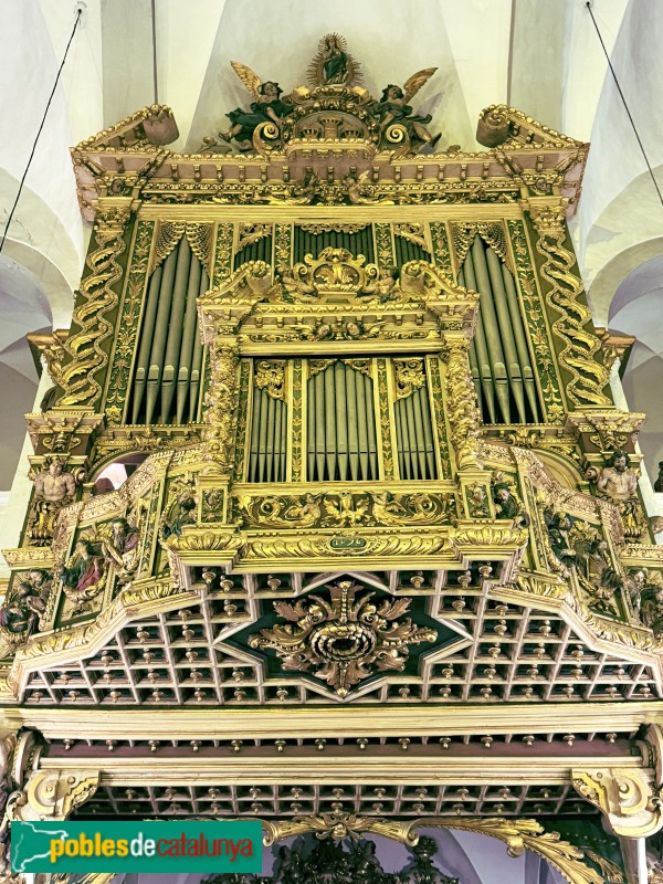 Sitges - Església de Sant Bartomeu i Santa Tecla. Orgue