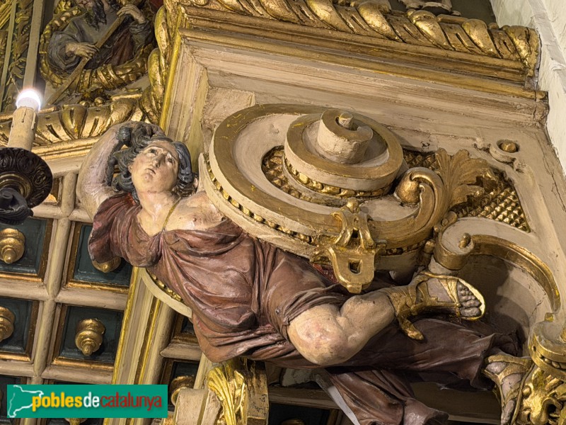 Sitges - Església de Sant Bartomeu i Santa Tecla. Orgue