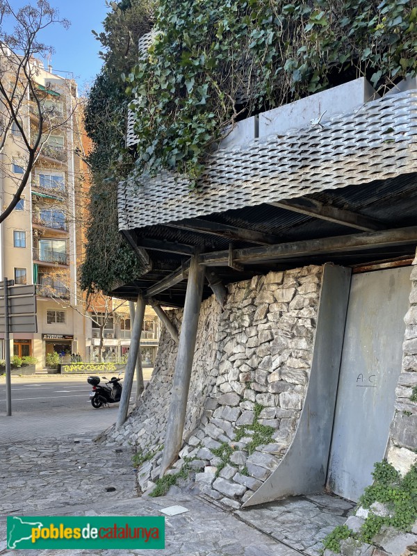 Barcelona - Jardí Tarradellas (Mitgera Verda)