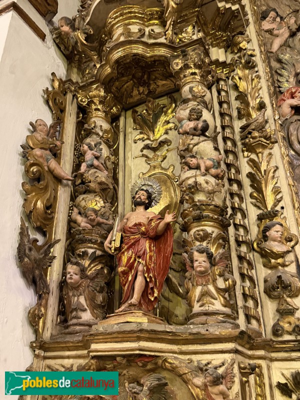 Sitges - Església de Sant Bartomeu i Santa Tecla. Retaule de la Immaculada