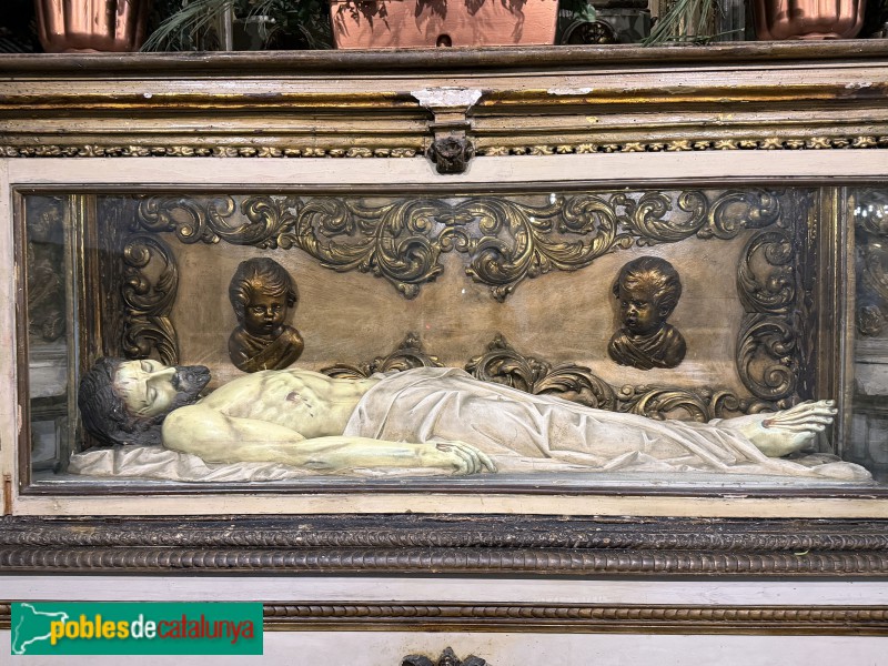 Sitges - Església de Sant Bartomeu i Santa Tecla. Retaule de la Verge dels Dolors