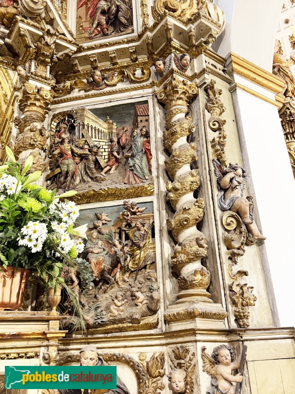 Sitges - Església de Sant Bartomeu i Santa Tecla. Retaule de la Verge dels Dolors