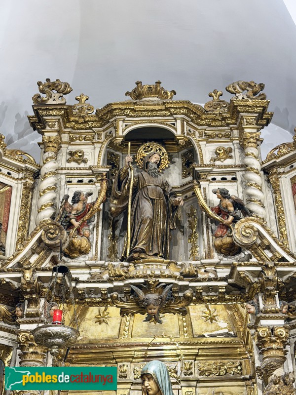 Sitges - Església de Sant Bartomeu i Santa Tecla. Retaule de la Verge dels Dolors