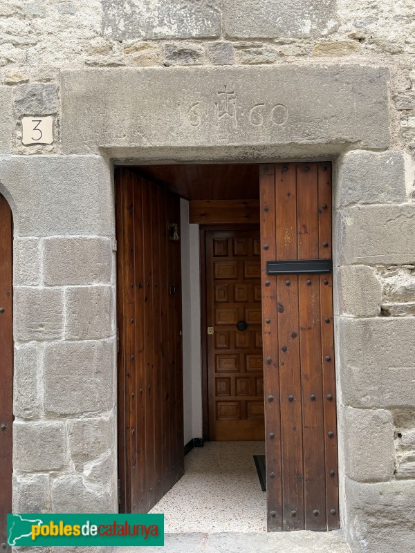 Rupit - Carrer de la Barbacana, 3 -1660--