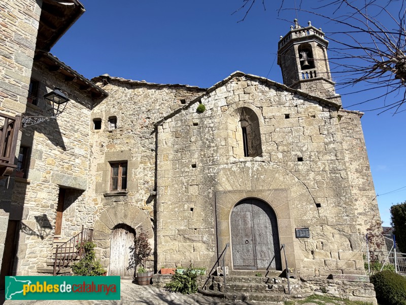 Rupit i Pruit - Església de Pruit