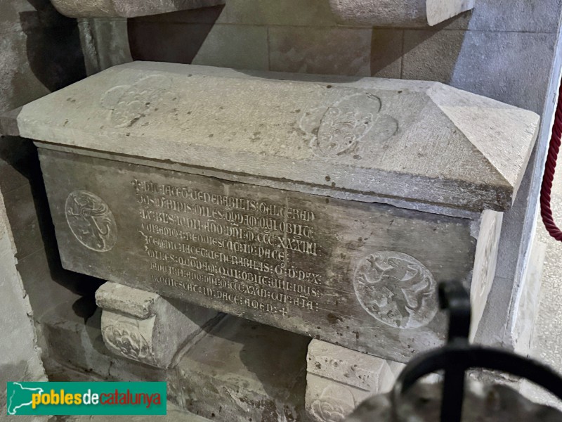 Sitges - Església de Sant Bartomeu i Santa Tecla. Galcerà de Ribes i Galcerà de Pacs