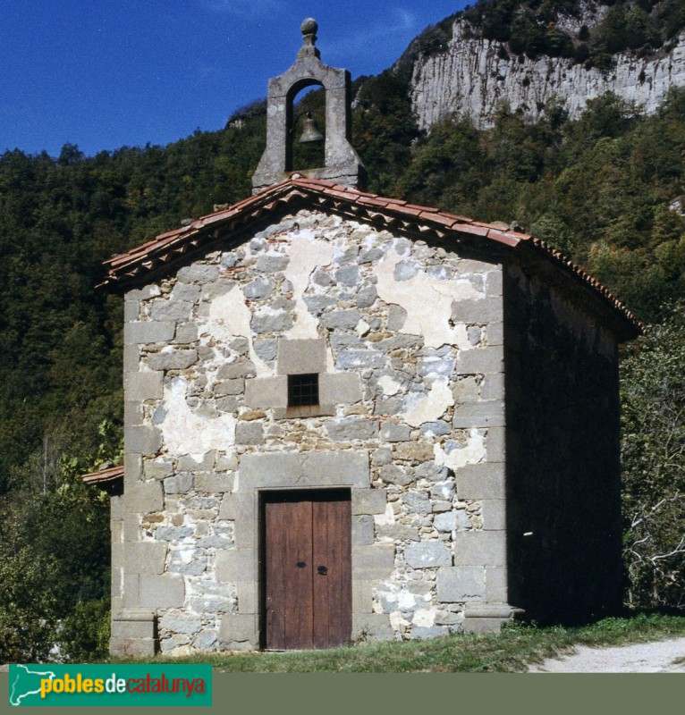 Rupìt i Pruit - Capella de Sant Gil de Comajoan