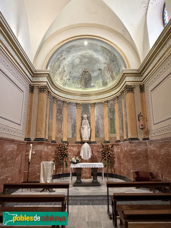 Sitges - Església de Sant Bartomeu i Santa Tecla. Capella del Santíssim