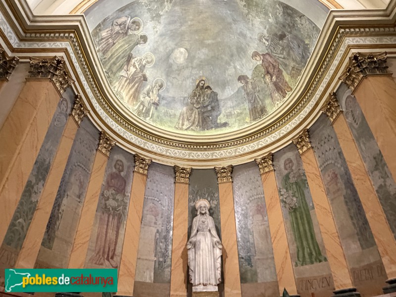 Sitges - Església de Sant Bartomeu i Santa Tecla. Capella del Santíssim