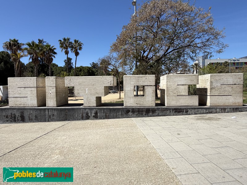 Sitges - Escultura <i>Sitges</i>