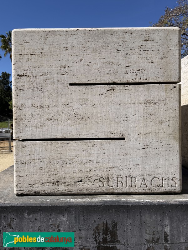 Sitges - Escultura <i>Sitges</i>